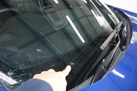 姫路の雹被害で車に無数のへこみ、修理対応しております！